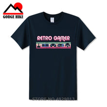 Load image into Gallery viewer, 2019 Remix PS4-PS1 XBOX Game Short Sleeve T Shirt Retro Gamer T Shirt Gaming Admin Pc Fun Shirt Grandfather Opa Geek Nerd Freak
