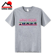 Load image into Gallery viewer, 2019 Remix PS4-PS1 XBOX Game Short Sleeve T Shirt Retro Gamer T Shirt Gaming Admin Pc Fun Shirt Grandfather Opa Geek Nerd Freak
